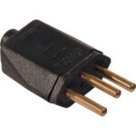 (Mectronic) (39053) pino macho 2p+t 10a 250v pt