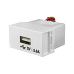 Módulo s/placa conector usb 2.0 fêmea x fêmea (8191) (Ilumi)