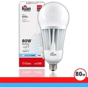 Lâmpada led super bulbo 80w e-40 6500k biv.(11774) (kian)