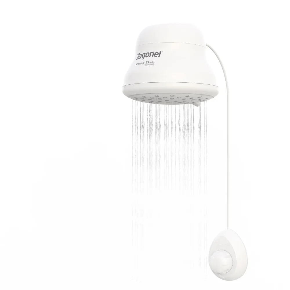 Ducha eletrônica master banho 7500w/220v branco (Zagonel)