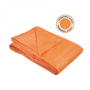 Lona 12 x 10 laranja 100 micras (ajax)