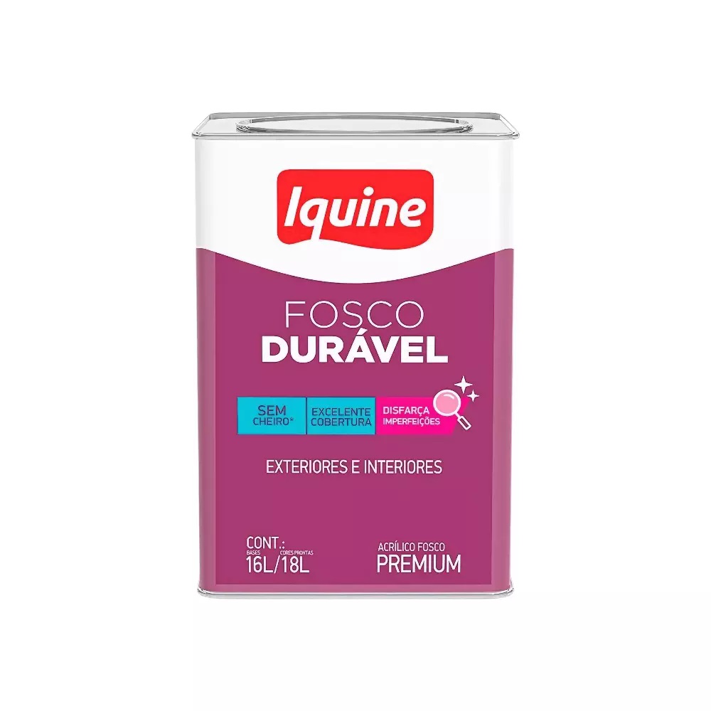 Tinta Acril Premium Fc Icores Dur Vel Base M L Iquine