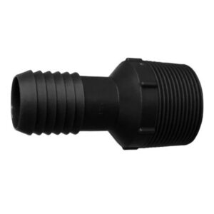 (Plasbohn) adaptador 1/2 x 3/8  reducao preto (002407)