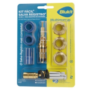 Kit reparo salva registro 10 em 1  (060101) (Blukit)