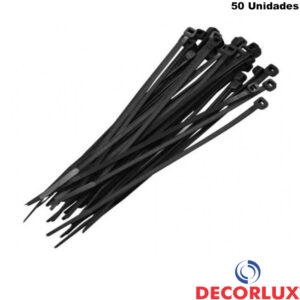 (Decorlux) abracadeira nylon pt. 7,6x370mm 050pc (ap3775)