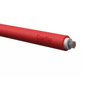 Metro-cabo flexível solar 0,6/1kv 4,0mm2 - vermelho (corfio)