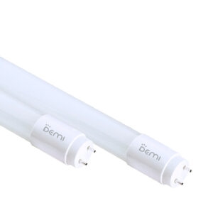 Lâmp. tubo led t8 10w-060cm-biv. 3000k vid. (7844) (Demi)