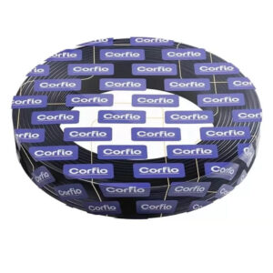 Rolo-cabo pp 2x02,50mm 500v 100mt preto (corfio)