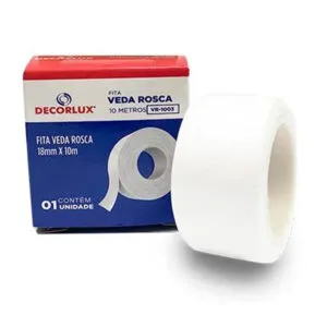 (Decorlux) Fita veda rosca branca 18mmx10mt (vr1003)