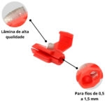 (Decorlux) Conector de derivação vm. 0,5mm a 1,5mm c/50un