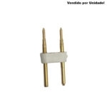 Conector (H) macho 2 pinos p/mang. chata 3528/5050