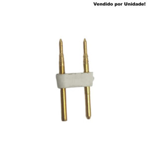 Conector (H) macho 2 pinos p/mang. chata 3528/5050