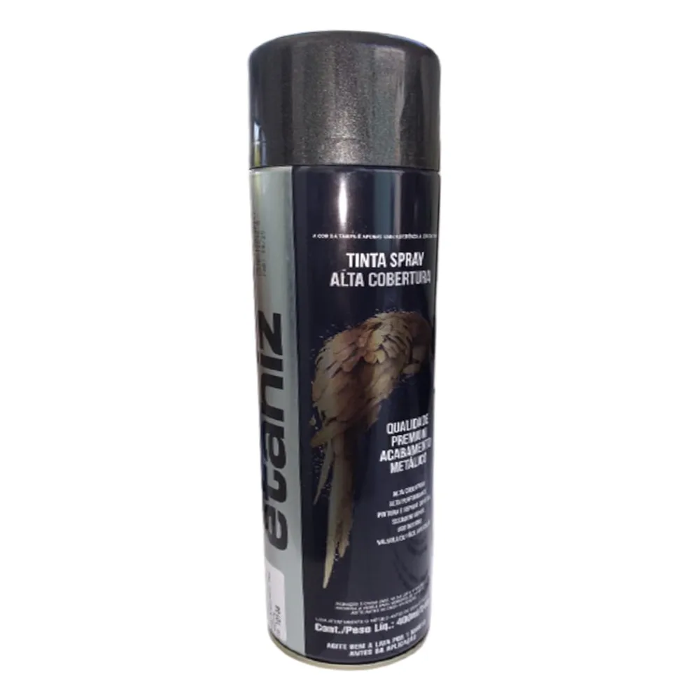 Tinta Spray 400 ML 210 Gramas Grafite (46547) (Etaniz)