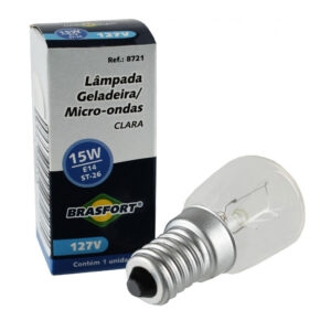 Lâmpada Gel/Micro E-14 15W 127V (8721) (Brasfort)