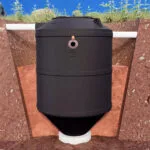 Fossa polietileno 1500l (2090037) (Fortlev)