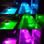 Luminária piscina 20w 12v rgb c/nicho (1330) (Aiha)