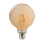 Lâmp. filamento led retro 4w biv. 2200k e-27 globo g95 Avant