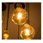 Lâmp. filamento led retro 4w biv. 2200k e-27 globo g95 Avant