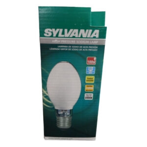 Lâmpada v.sódio ovoide 100w e-27 (Sylvania)