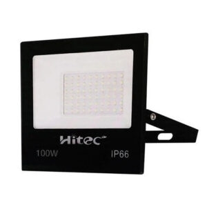 Refletor super led preto 100w verde 7500 lumens (Hitec)