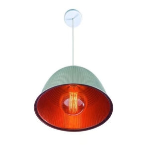 Luminária pendente sambaqui 16 1xe27 branco cobre (7502) Demi