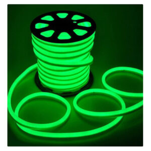 Fita led neon rolo 50m bnl - 8mm 220v verde