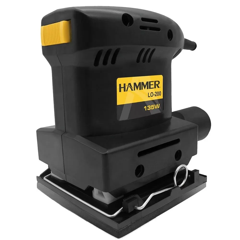 Lixadeira orbital 1/4 de folha 135w - 220v (Hammer)