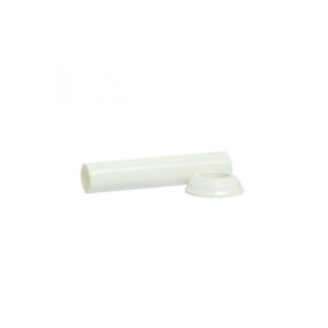 Tubo ligação p/vaso sanitário branco (2075) (Alumasa)