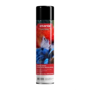 Tinta spray 400 ml 210gr (Alumínio) (Etaniz)