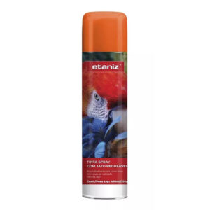 Tinta spray 400 ml 210gr laranja (etaniz)