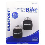 Lânterna led bike kit c/2 incl (brasfort)