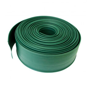 Limitador grama s/borda 12cm - verde rolo 25 mts (gerplast)