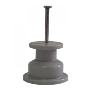 Roldana pvc 30x30 c/prego c/50 Un (Gerplast)
