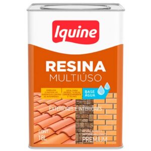 Resina acril multiúso base água cerâmica telha 18l Iquine