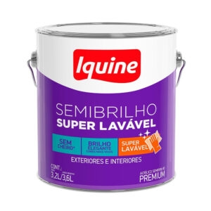 Tinta Acrílica Premium SB Super Lavável Branco Neve 3,6 Litros (10300201) (Iquine)