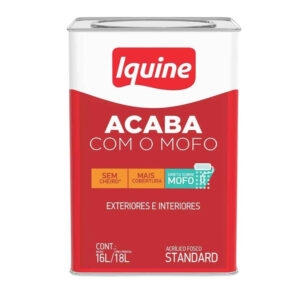 Tinta Acril Standard FA Acaba com Mofo Branco Neve 18L (233300205) (Iquine)