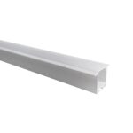 Perfil Alum. Emb. Branco P/ Fita de Led 17x9x1MT (41101011) (Line Easy) (Blumenau)