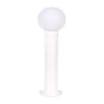Balizador policarbonato Luna 45cm Globo Leitoso E-27 Br (90450000) (Plaslumi)