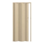 Porta bege sanfonada pvc 80CMX2,10M (20152) (Plasflex)