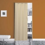 Porta bege sanfonada pvc 80CMX2,10M (20152) (Plasflex)
