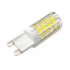 Lâmpada super led g9 5,0w bivolt bq 3000k 600lumens polic.