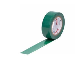 Fita isolante 18mmx10mt verde (fi0106) (Decorlux)