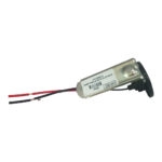 Base pvc p/rele fixa c/suporte eletrolitico (Incomele)