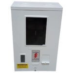 Caixa aluminio c/dps monof. branca (00398) (Iguaçu)