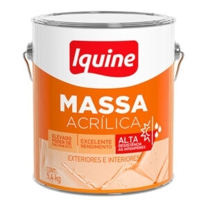 Massa acrilica 5,4kg galão (318300002) (Iquine)