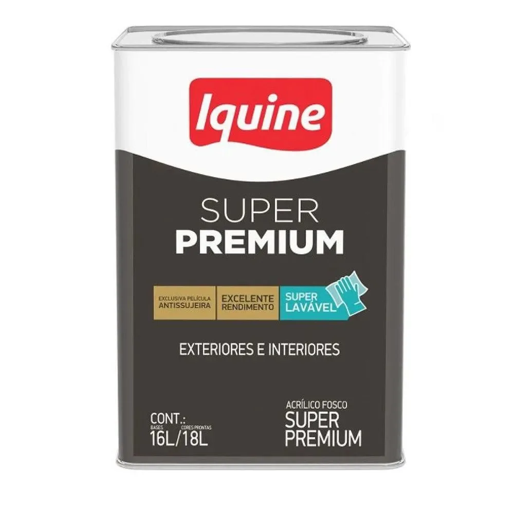 Tinta acril super premium fc br neve 18l (261300205) (Iquine)