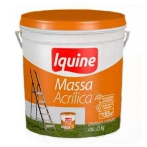 Massa acrílica balde 25kg (31830026) (Iquine)