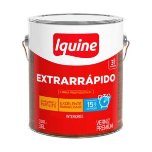 Verniz extrarrápido incolor 3,6l (19100101) (Iquine)