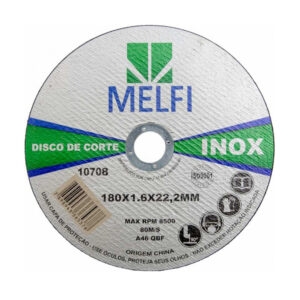 Disco Corte Fino Inox 7 (10708) (Melfi)