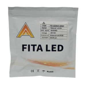 Fita led ip20 2835 060leds 24w 5m 12v 4000k s/fonte